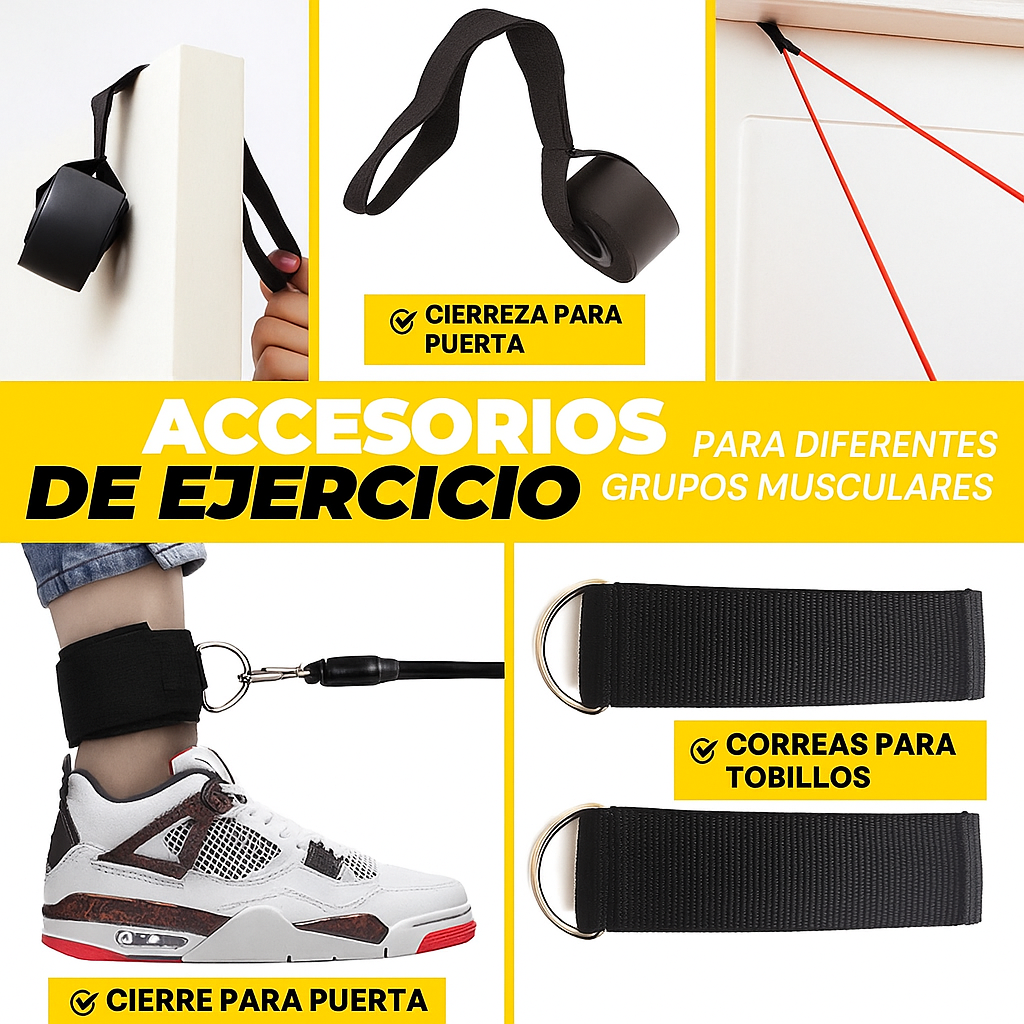 Set de Bandas Elásticas de Resistencia (11 piezas)