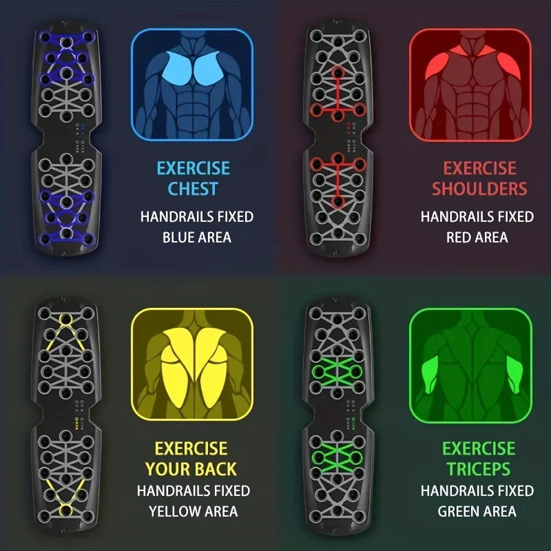 Kit de Flexiones Multiángulo Portátil