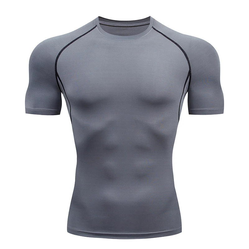 Camiseta de compresión deportiva