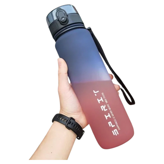 Botella de Agua Deportiva hasta un 1 L, Anti fugas y Reutilizable