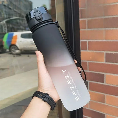 Botella de Agua Deportiva hasta un 1 L, Anti fugas y Reutilizable