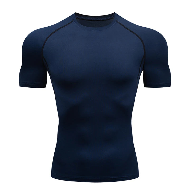 Camiseta de compresión deportiva