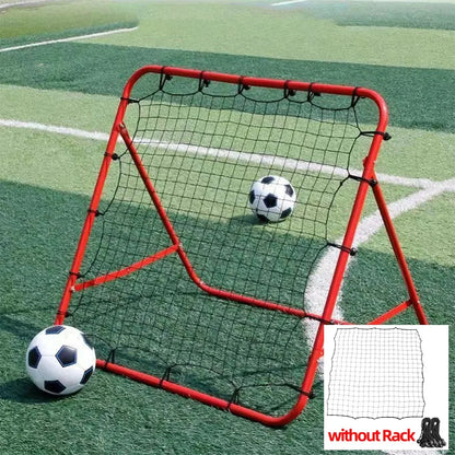 Red plegable para objetivo de rebote de fútbol