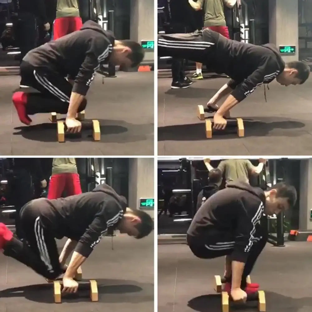 Paralelas/Barras de Calistenia de Madera