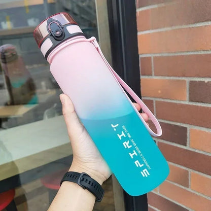 Botella de Agua Deportiva hasta un 1 L, Anti fugas y Reutilizable